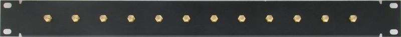 1RU 12 Port SMA Patch Panel