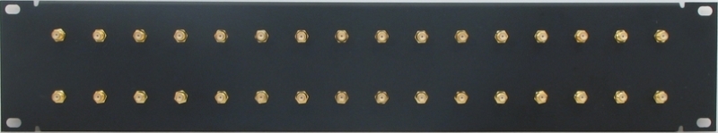 2RU 32 Port SMA Patch Panel