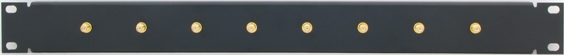 1RU 8 Port SMA Patch Panel